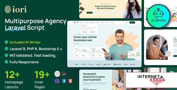 20216-Iori v1.5.0 - Business Website for Company, Agency, Startup with AI writer tool & shopping car