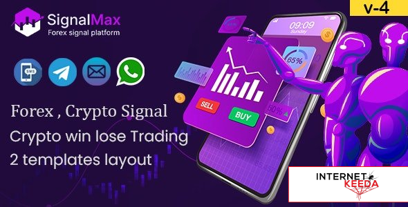 19115-SignalMax v4.0 - Trading & Forex , Crypto Signal Notifier Subscription based Platform