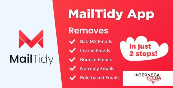 19140-MailTidy v2.1.2 - Email List Cleaner SAAS Application