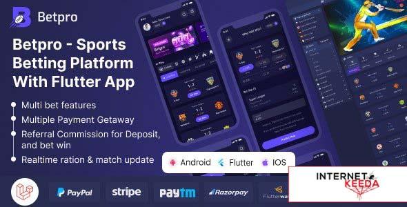 19590-Betpro v2.2 - Sports Betting Platform PHP Laravel Admin Panel With Flutter App ios and android