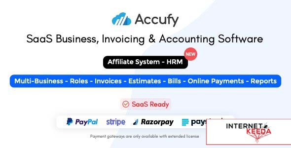 19733-Accufy v2.6 - SaaS Business & Accounting Software - 