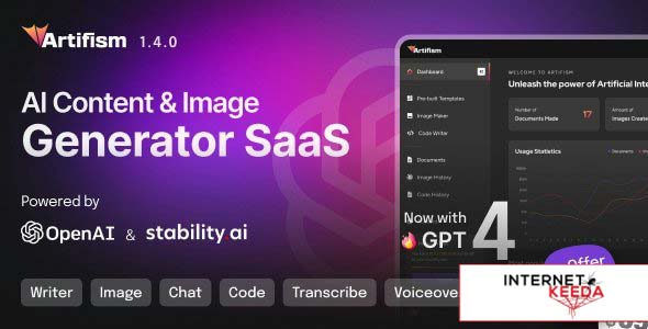 22278-Artifism v2.3.0 - AI Content & Image Generator SaaS - 