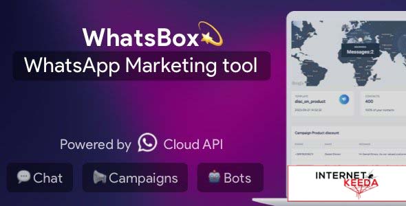 20975-WhatsBox v2.1 - The WhatsApp Marketing - Bulk Sender, Chat, Bots, SaaS