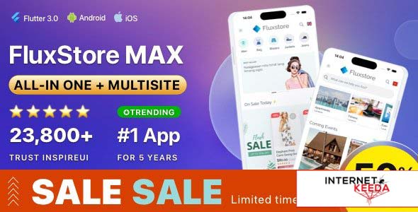 19819-FluxStore MAX v3.16.0 - The All-in-One and Multisite E-Commerce Flutter App for Businesses of 