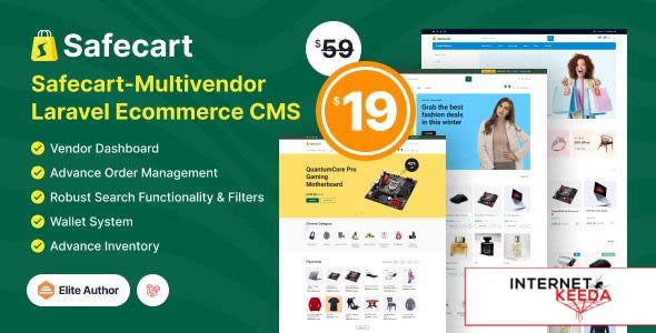 19908-Safecart v1.0.1 – Multi-Vendor Laravel eCommerce platform