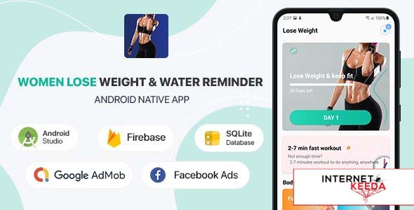 20129-Women Lose Weight & Water Reminder v2.1 - Android (Kotlin)