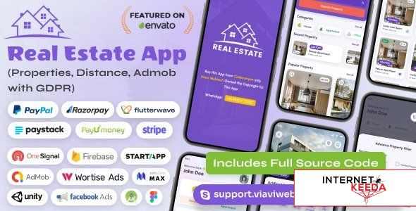 20243-Android Real Estate App (Properties, Distance, Admob with GDPR) - 23 September 2023