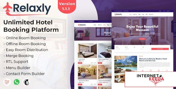 20358-Relaxly v1.1.1 - Unlimited Hotel Booking Platform - 