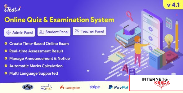 20374-iTest v4.1 - Online Quiz & Examination System