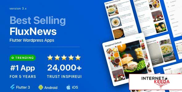 20452-FluxNews v3.16.8 - Flutter mobile app for Wordpress