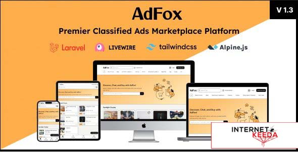 20508-AdFox v1.2 - Dual-Experience Classified Ads with App-Like Feel on Mobile & Web Interface