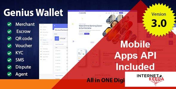 20523-Genius Wallet v3.0 - Advanced Wallet CMS with Payment Gateway API - 