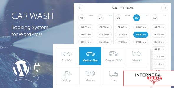 20625-Car Wash Booking System for WordPress v2.5