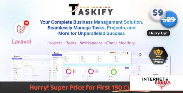 21037-Taskify v1.0.4 - Project Management - Task Management & Productivity Tool