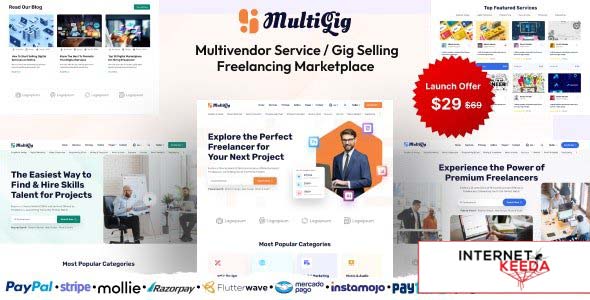 21065-MultiGig v1.0 - Service / Gig Selling Freelancing Marketplace (Subscription Based) - 