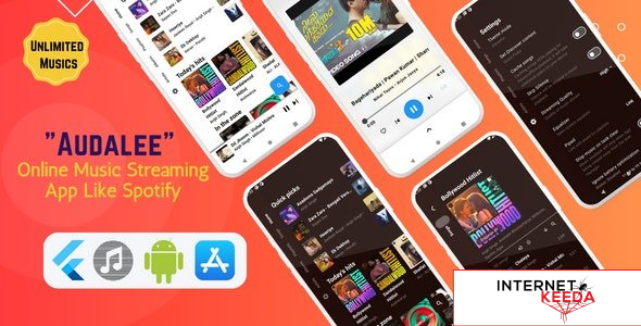 21131-Audalee v1.5 - Unlimited Music Streaming App