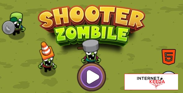 21190-Shooter Zombile - Html5 (Construct3)