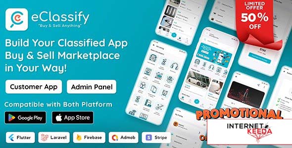 21205-eClassify v1.0 - Classified Buy and Sell Marketplace Flutter App with Laravel Admin Panel - nu