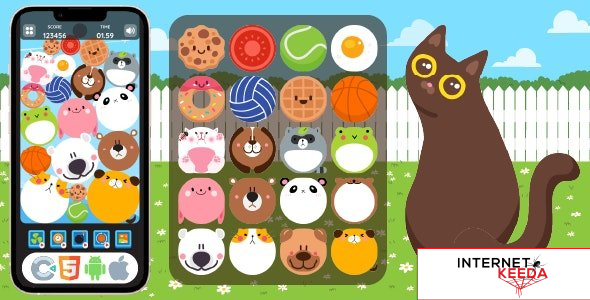 21249-Premium Game - Animal Merge - HTML5 Game, Construct 3 v1.0