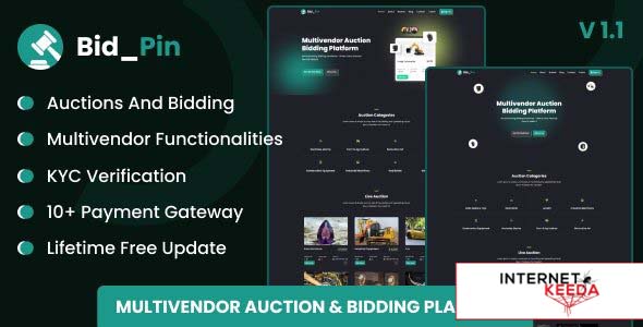 21373-Bid_Pin v1.1.0 - Multivendor Auction & Bidding Platform