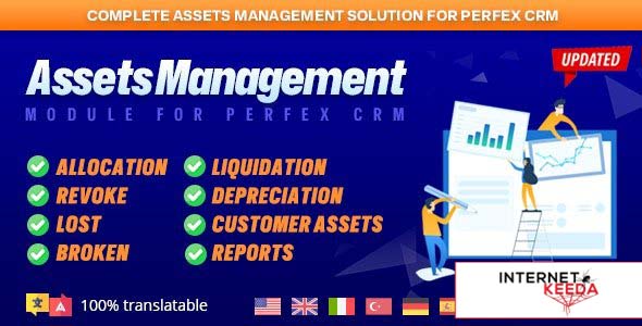 21392-Assets Management module for Perfex CRM v1.1.0 - Organize company and client assets