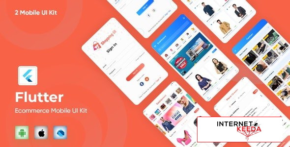 21394-E-Commerce UI Template in Flutter v1.1