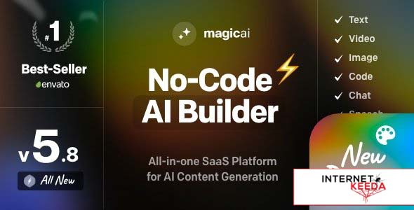 22015-MagicAI v6.3.0 - OpenAI Content, Text, Image, Video, Chat, Voice, and Code Generator as SaaS