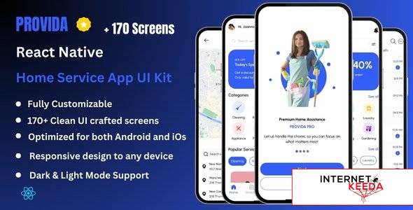 21691-Provida Pro - Home Service & House Cleaning React Native Expo Ui Kit