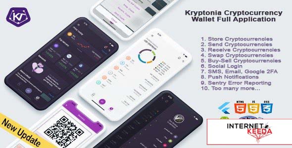 21692-Kryptonia v2.0 - Cryptocurrency Wallet App