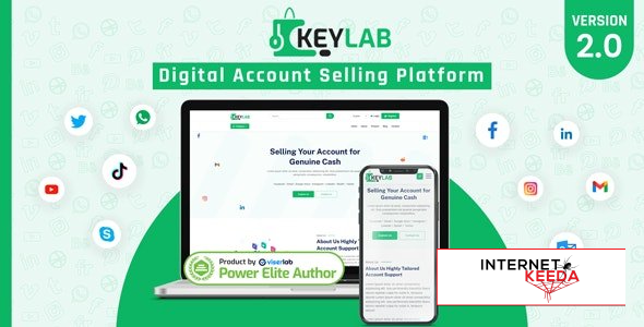 21838-KeyLab v2.0 - Digital Account Selling Platform - 