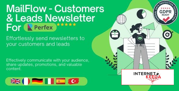 21908-MailFlow v1.1.0 - Customers & Leads Newsletter For Perfex CRM