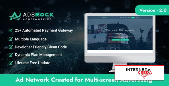 22232-AdsRock v2.0 - Ads Network & Digital Marketing Platform - 