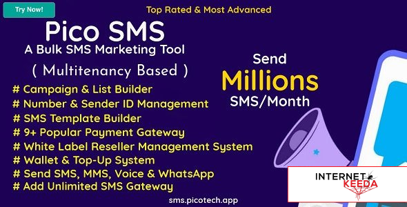 22356-PicoSMS v5.6 - A Bulk SMS Marketing Tool - 