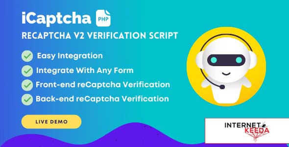 15052-iCaptcha v1.0 - Frontend & Backend reCaptcha Verification