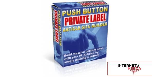 Push Button Private Label Article Site Builder-72265