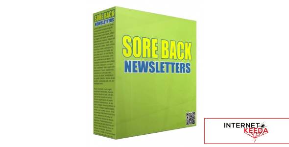 Sore Back PLR Newsletters-72485