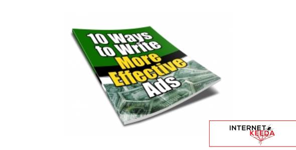 10 Ways to Write More Effective Ads-73278