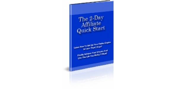 The 2-Day Affiliate Quick Start-73563