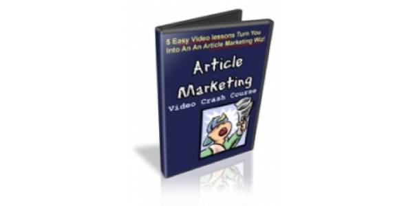 Article Marketing Video Crash Course-70834