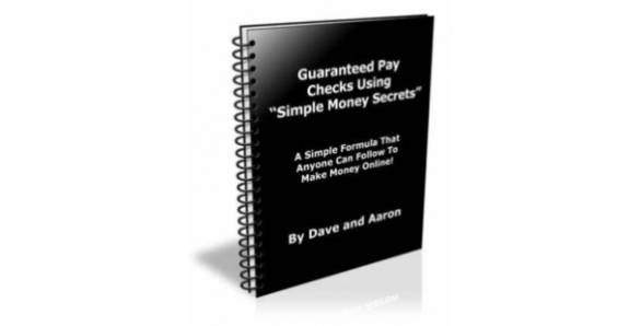 Guaranteed Pay Checks Using ?Simple Money Secrets?-79338