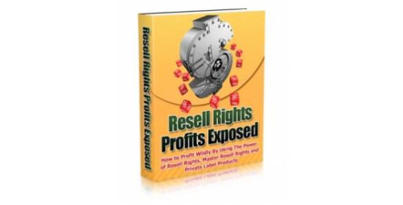 Resell Rights Profits Exposed-79345