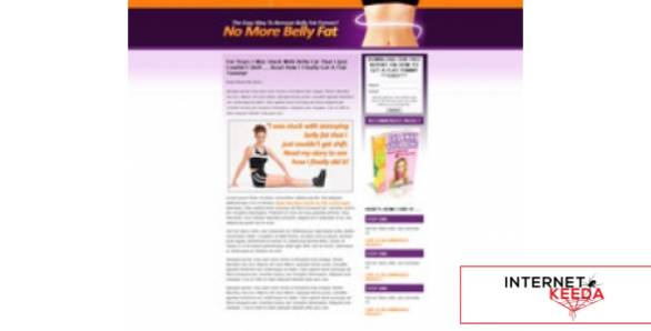 Belly Fat Landing Page Template-74478