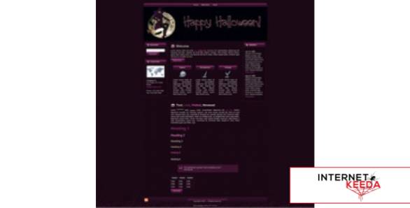 Halloween Witch WP Theme-71543