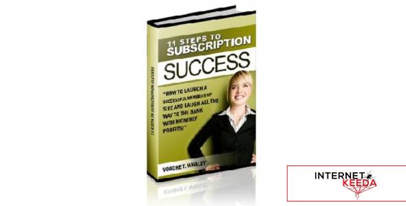 11 Steps To Subscription Success-76372