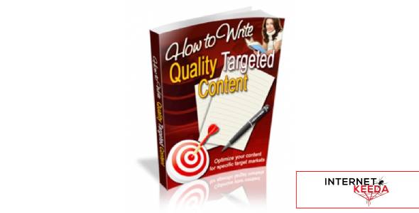 How To Write Quality Targeted Content-73905