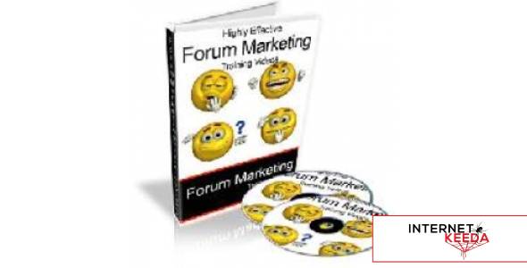 Highly Effective Forum Marketing Training Videos-71603