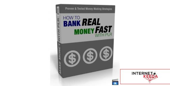 How To Bank Real Money Fast With PLR-79931