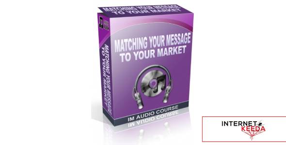 Matching Your Message To Your Market-74373