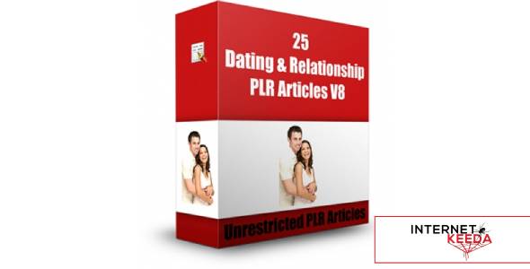 25 Dating and Relationship PLR Articles V8-78366