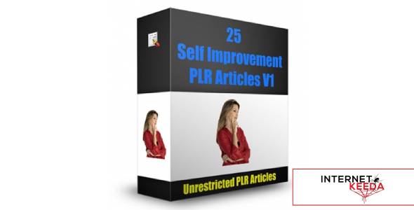 25 Self Improvement PLR Articles V1-76832